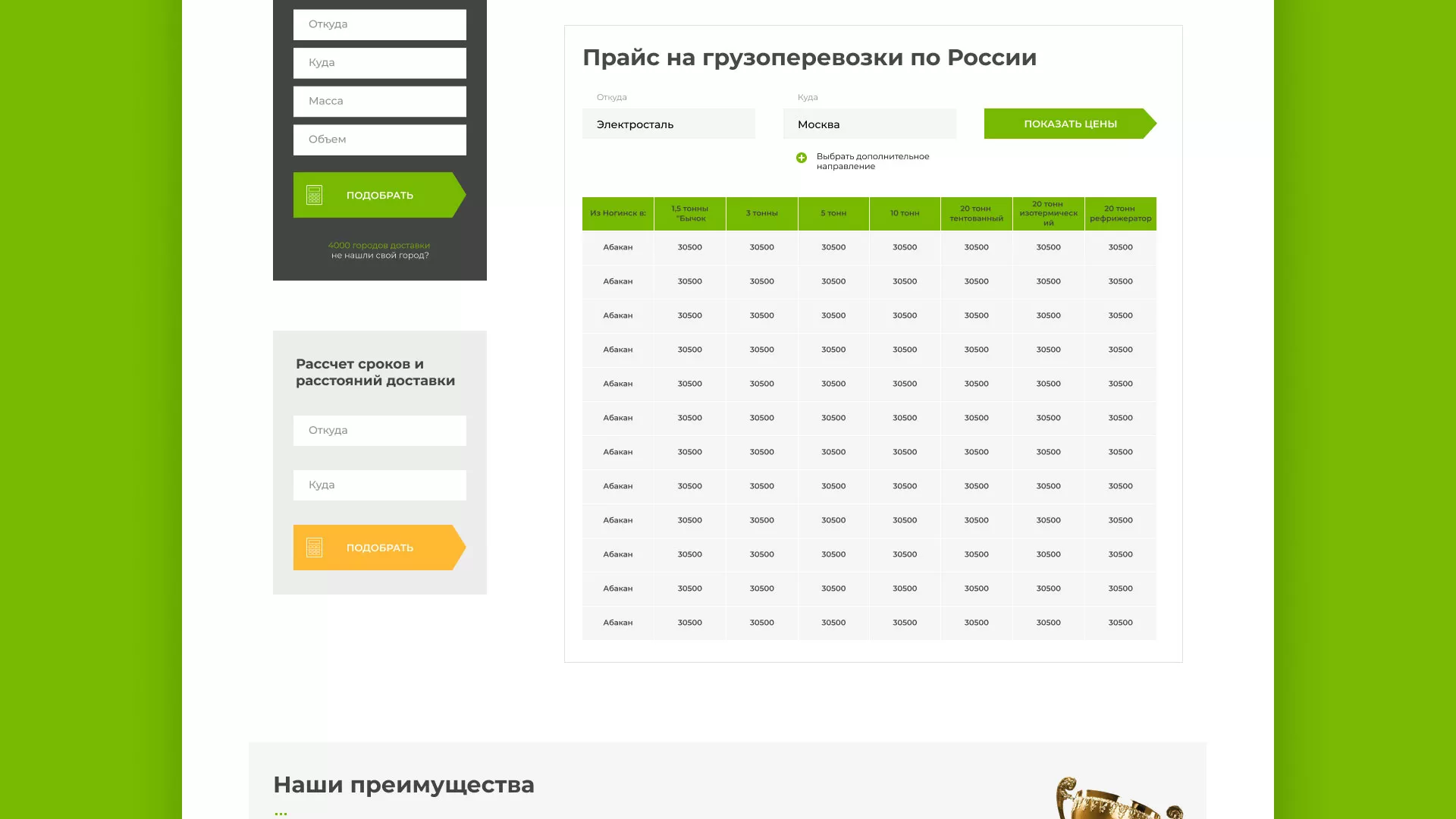 Разработка логотипа и сайта компании «Инком-Логистика» в Верхнем Тагиле