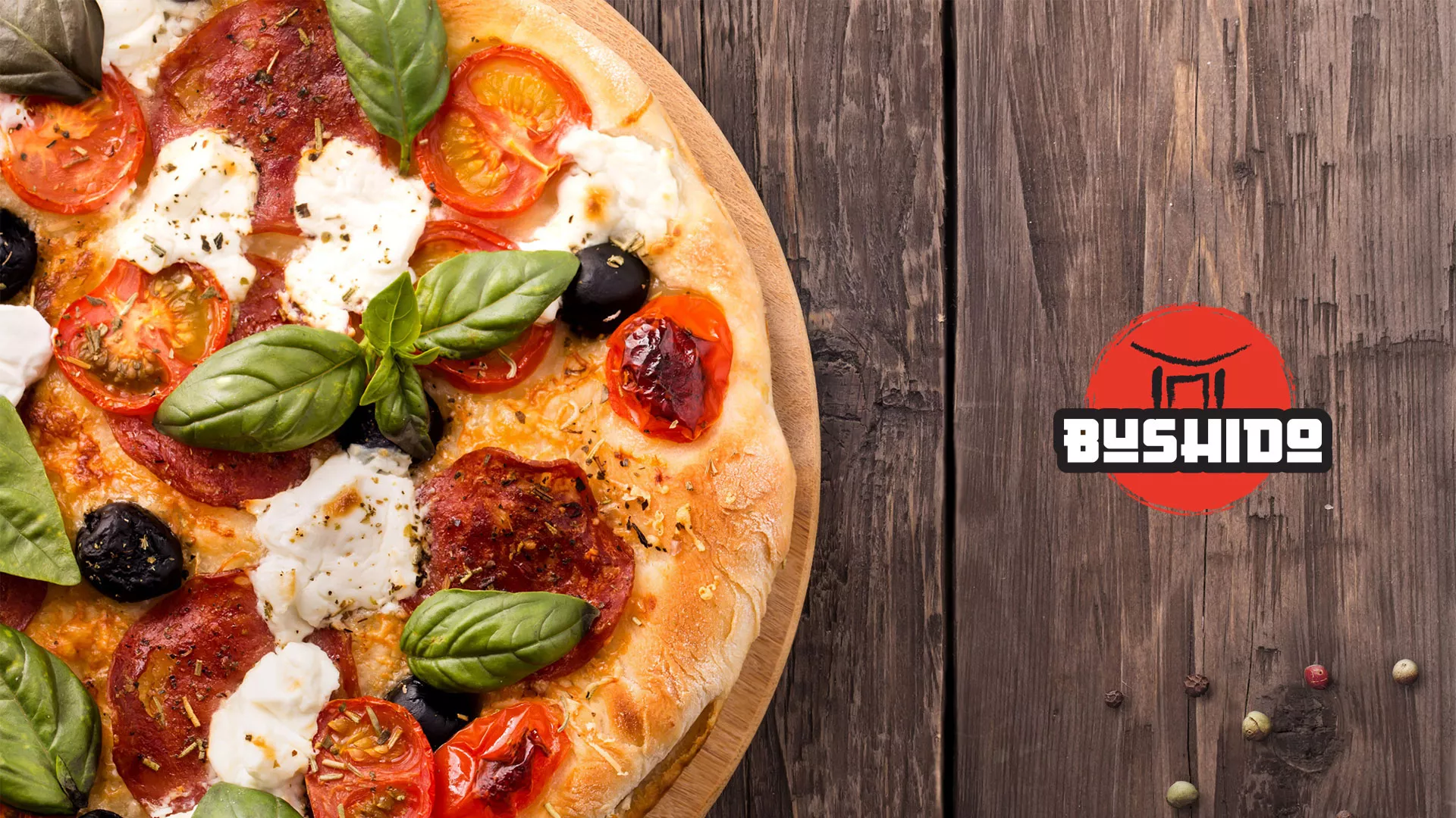 Разработка сайта для пиццерии «BUSHIDO» в Верхнем Тагиле