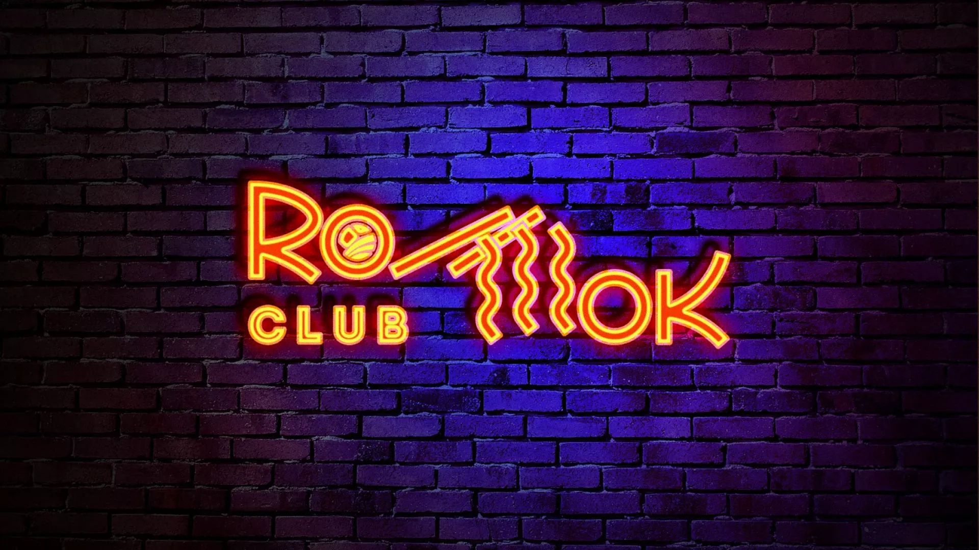 Разработка интерьерной вывески суши-бара «Roll Wok Club» в Верхнем Тагиле
